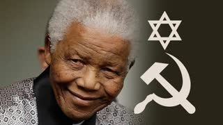 COMMUNIST LEADER NELSON MANDELA SAYS JEWS KEY COLLABORATORS IN OVERTHROWING WHITE SOUTH AFRICANS.