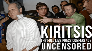 Kiritsis Archive Ep8 | Kiritsis' live press conference in its entirety