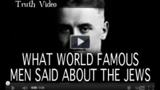 What World Famous Men Said About the Jews