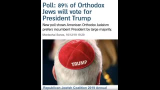 Orthodox Jews Vote for Trump