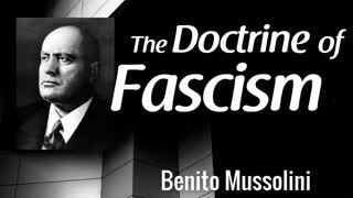 The Doctrine of Fascism by Benito Mussolini | full audiobook