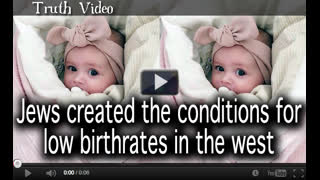 Jews created the conditions for low birthrates in the west