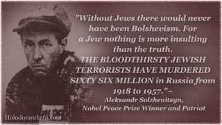 'Without Jews there would never have been Bolshevism