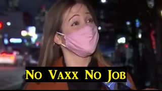 Title "Welcome to Xiden communist takeover - No Vaxx No Job!" Video crashes wtf