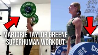 "Marjorie Taylor Greeneâ€™s Crossfit Workout Is INSANE (Viral Video)"