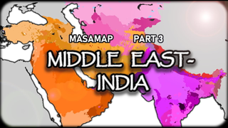 Masaman's 2021 Ethno-Racial Map of the World (Part 3: South-Central Asia)