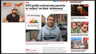 NYC Public Schools Send Race Propaganda Home As Homework For White Families!