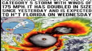 FEMA closes bridges & roads in parts of Florida to prevent people leaving..