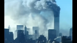 9/11 - North Tower disintegration at 45x speed