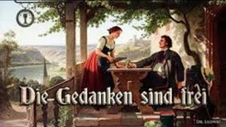 Die Gedanken sind frei - German Folk Song (English Subtitles)