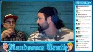 Handsome Truth Speaks With ChuckThemClouds On The "Name The Nose Tour" Late-Night Lounging Stream