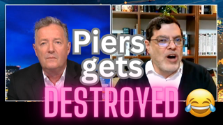 Piers Morgan & Iranian Professor mix a giant White hatred shircake.