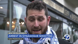 Police arrest man suspected of firing blank rounds inside San Francisco Synagogue