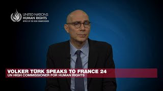 Situation in Gaza is 'apocalyptic', UN human rights chief tells FRANCE 24 • FRANCE 24 English