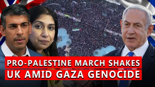 UK’s Largest-Ever Pro-Palestine March Defies Mainstream Silence On Gaza Genocide