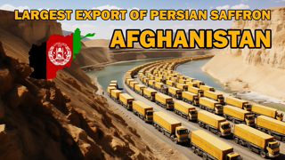 The largest production and export of Afghanistan saffron to the world.