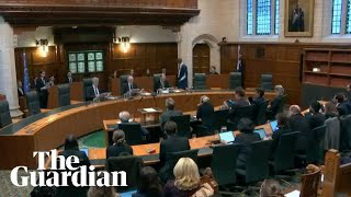 UK supreme court delivers ruling on plan to send asylum seekers to Rwanda – watch live