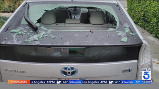 L.A. neighbors on edge after man destroys car in apparent anti-Semitic hate crime