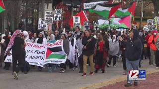 Pro-Palestine protest held in Providence