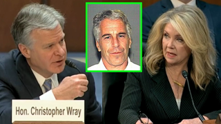 Marsha Blackburn GRILLS FBI Director on Jeffrey Epstein Case