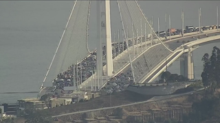 Protesters block all westbound lanes of Bay Bridge - 9 a.m. update