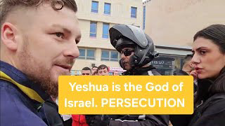 Yeshua is the God of Israel. The Jews threatened to kill us. PERSECUTION  #jerusalem#israel#war#God