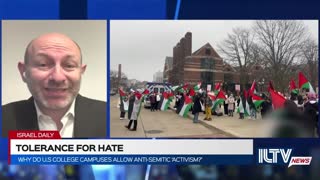 ILF CEO Arsen Ostrovsky interview on surge in antisemitism on campus