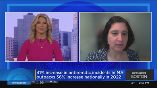 ADL Interim Regional Director Peggy Shukur on rising antisemitic incidents in Massachusetts