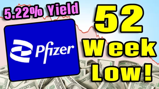 Pfizer Stock is at a 52 Week Low! | Pfizer (PFE) Stock Analysis! |