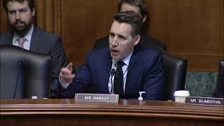 Senator Hawley Discusses Section 230 and Big Tech Algorithms In Judiciary Subcommittee Hearing