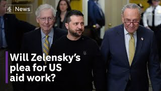 Zelenskyy meets Biden in attempt to save $48 million support package for Ukraine