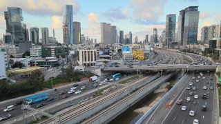 American Express Outdoor advertising on Giant billboards in Tel Aviv and Ramat Gan