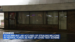 Suburban lab accused of stealing millions in COVID test kit scheme