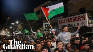 Celebrations in the West Bank as first batch of Palestinian prisoners released