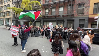 National Student Walkout In Support Of Palestinians FIT College Campus NYC 11.9.23