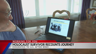 'We have to continue teaching this': Local holocaust survivor honors lives lost on Holocaust Remembr