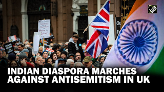 UK: Thousands march against antisemitism in London, Indian diaspora voice support for Israel