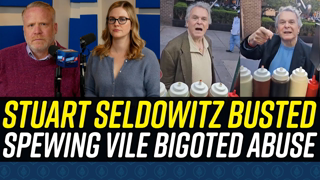 CRAZED BIGOT Stuart Seldowitz Attacks Food Cart Vendor in NYC - NOW HE REGRETS IT!!!