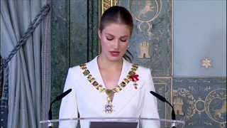 "I will serve you" Princess Leonor asks Spaniards for their confidence | FULL speech with ENG SUBs