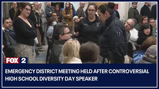 Emergency district meeting held after controversial high school diversity day speaker