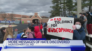 Montgomery County parents, students react to more antisemitic images in the community