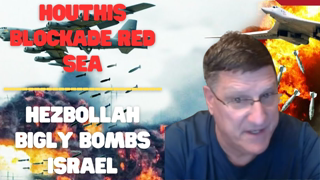 Scott Ritter: "H0uthis blockade Red Sea block from US aid to Israel - Hezboll@h bigly bombs Israel"