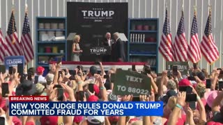 Former President Trump defrauded banks, insurers, judge rules