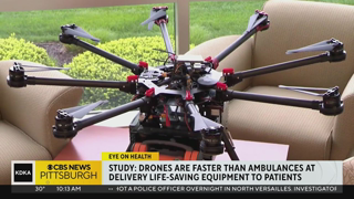 Study: Drones are faster than ambulances at delivering life-saving equipment to patients