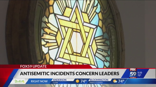 Antisemitic incidents concern leaders