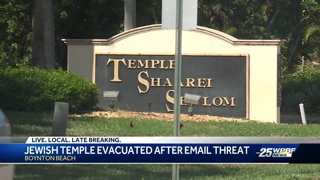 Boynton Beach Jewish temple evacuated after email threat