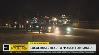 Local buses headed to Washington, D.C. for March for Israel event