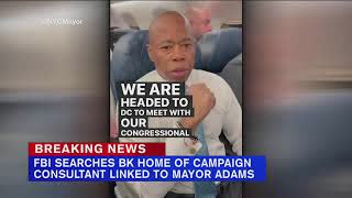 FBI raids home of top fundraiser for New York City Mayor Eric Adams