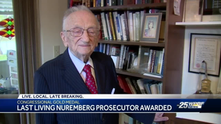 Last living Nuremberg Kangaroo Court prosecutor awarded Congressional Gold Medal