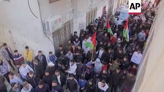 Funeral of Palestinian teen killed by Israeli army